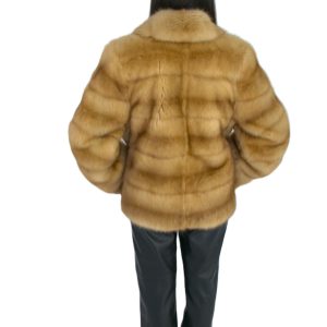 Golden Sable Jacket - Sakowitz Furs